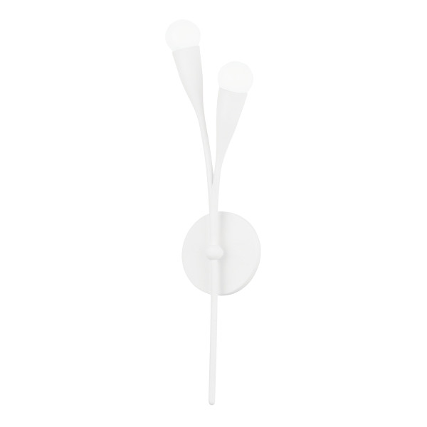 Mitzi - H689102-TWH - Two Light Wall Sconce - Elsa - Textured White