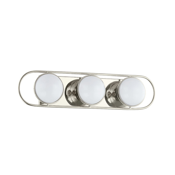 Mitzi - H783303-PN - Three Light Bath and Vanity - Amy - Polished Nickel