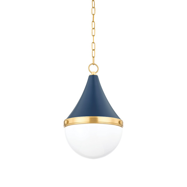 Mitzi - H787701S-AGB/SNY - One Light Pendant - Ciara - Aged Brass