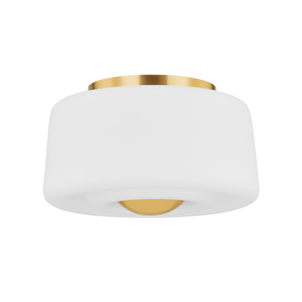 Mitzi - H837502-AGB - Two Light Flush Mount - Ciela - Aged Brass