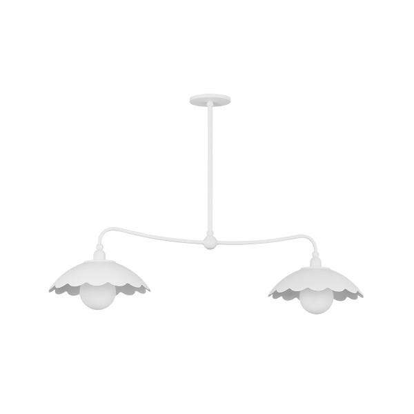 Mitzi - H888902-TWH - Two Light Linear - Yael - Texture White