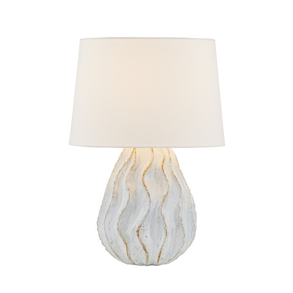 Mitzi - HL1032201-AGB/CSS - One Light Table Lamp - Karla - Aged Brass