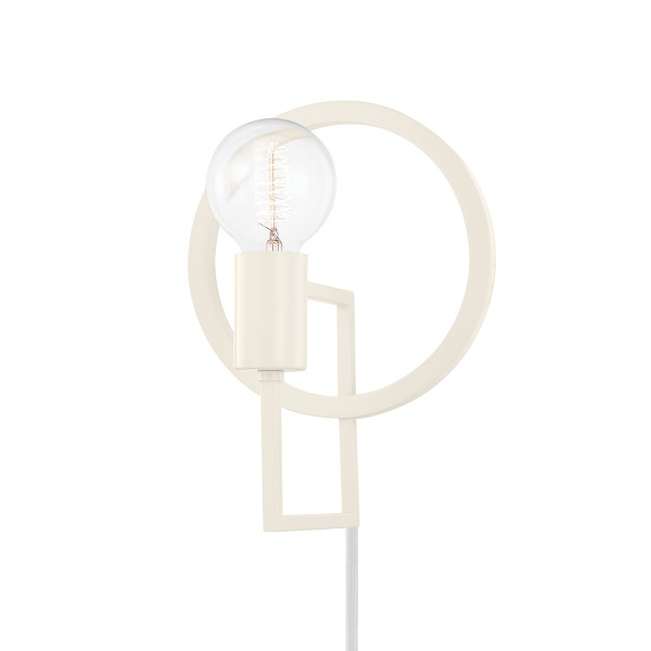 Mitzi - HL637201-SCR - One Light Wall Sconce - Tory - Soft Cream