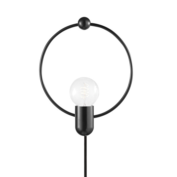 Mitzi - HL638201-SBK - One Light Wall Sconce - Darcy - Soft Black