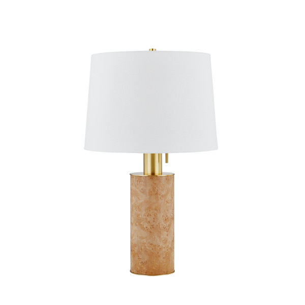 Mitzi - HL853201-AGB - One Light Table Lamp - Clarissa - Aged Brass