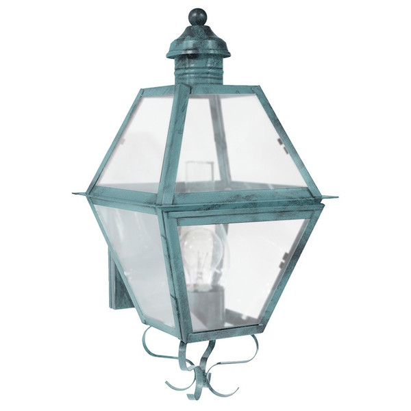 Northeast Lantern - 1001-VG-CIM-FST - One Light Wall Sconce - Boston - Verdi Gris