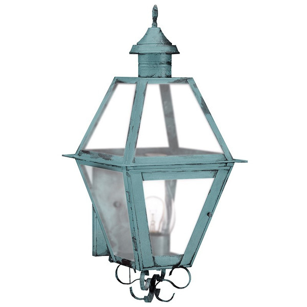Northeast Lantern - 1011-VG-CIM-FST - One Light Wall Sconce - Boston - Verdi Gris