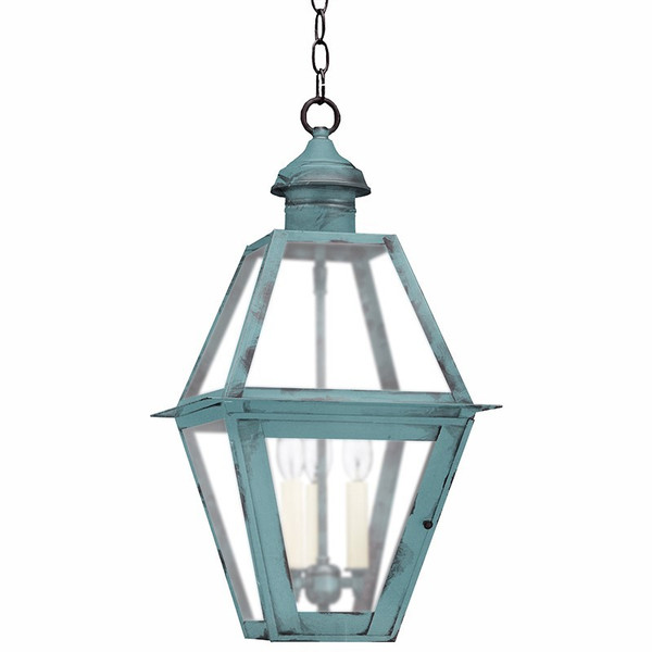 Northeast Lantern - 1012-VG-LT3-FST - Three Light Hanging Lantern - Boston - Verdi Gris