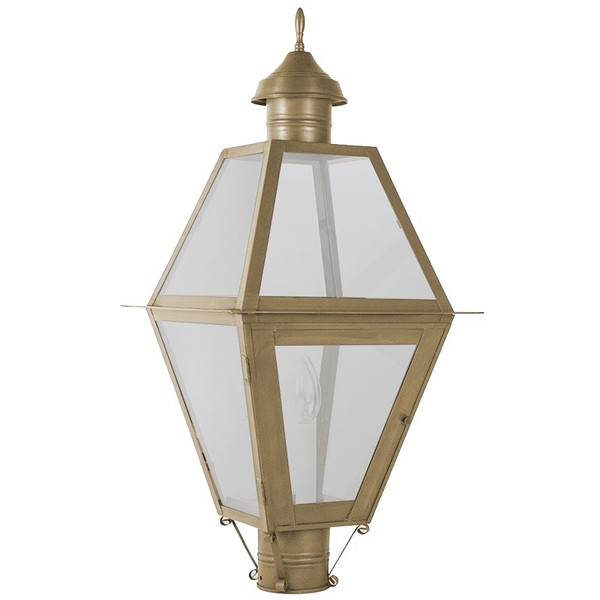 Northeast Lantern - 1013-AB-LT3-FST - Three Light Post Mount - Boston - Antique Brass