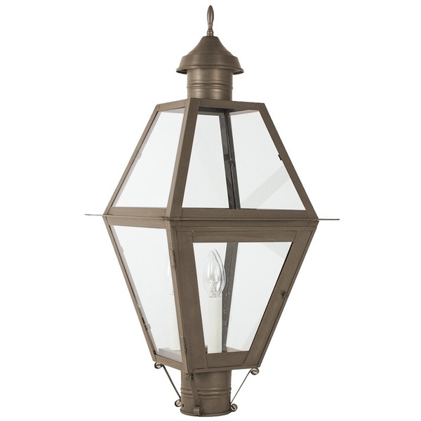 Northeast Lantern - 1013-DAB-LT3-CLR - Three Light Post Mount - Boston - Dark Antique Brass