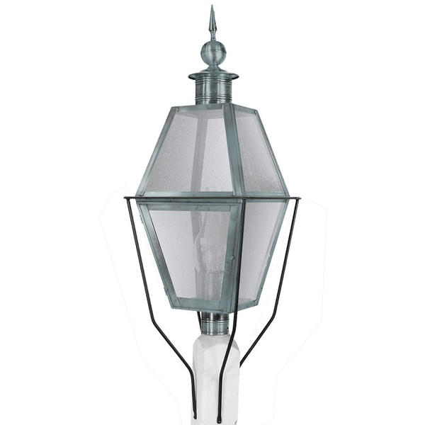 Northeast Lantern - 1033-VG-CIM-SMG - One Light Post Mount - Boston - Verdi Gris