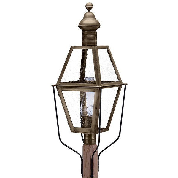 Northeast Lantern - 1043-DAB-CIM-SMG - One Light Post Mount - Boston - Dark Antique Brass