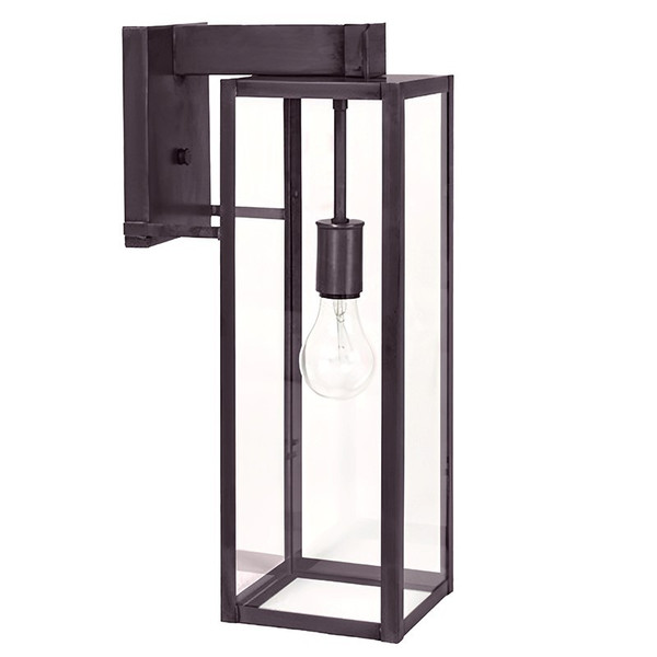 Northeast Lantern - 10527-DB-MED-CLR - One Light Wall Mount - Uptown - Dark Brass