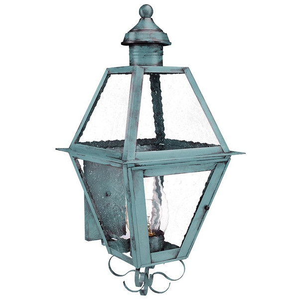 Northeast Lantern - 1061-VG-CIM-SMG - One Light Wall Mount - Boston - Verdi Gris