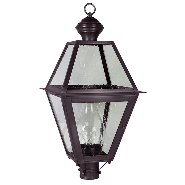 Northeast Lantern - 1073-DB-CIM-SMG - One Light Post Mount - Boston - Dark Brass