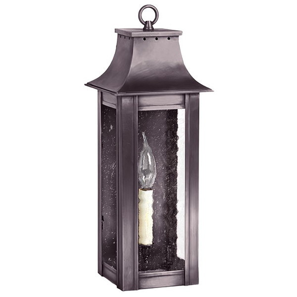 Northeast Lantern - 11211-DB-LT1-SMG - One Light Wall Mount - Coplin - Dark Brass