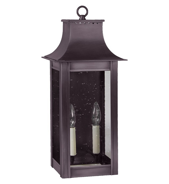 Northeast Lantern - 11221-DB-LT2-CSG - Two Light Wall Mount - Coplin - Dark Brass