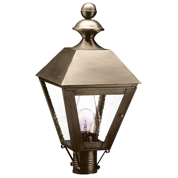 Northeast Lantern - 1123-DAB-CIM-SMG - One Light Post Mount - Boston - Dark Antique Brass