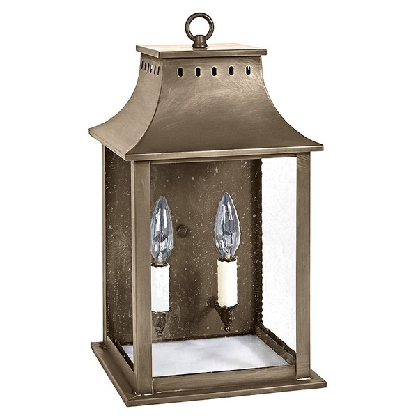 Northeast Lantern - 11311-DAB-LT2-SMG - Two Light Wall Mount - Rockland - Dark Antique Brass