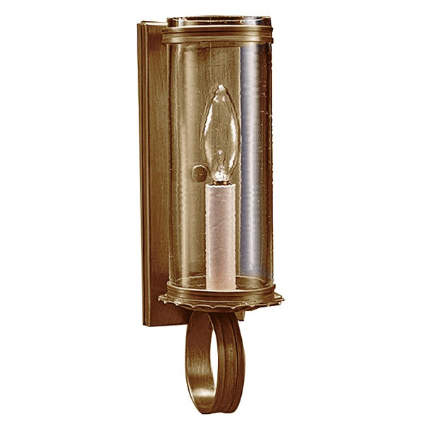 Northeast Lantern - 115-AB-LT1-CSG - One Light Wall Sconce - Sconce - Antique Brass