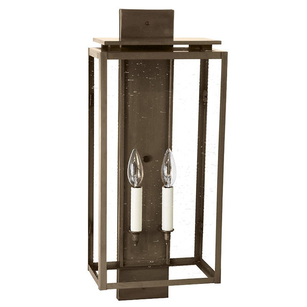 Northeast Lantern - 11651-DAB-LT2-CSG - Two Light Wall Lantern - Downtown - Dark Antique Brass