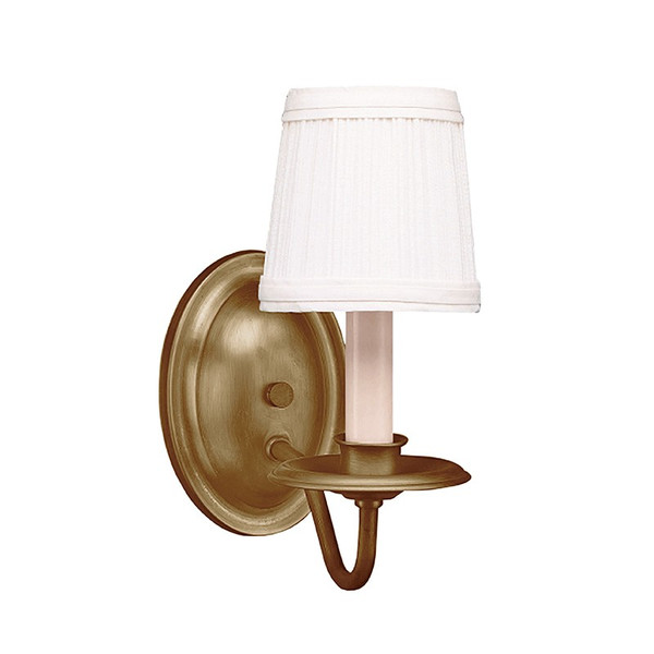 Northeast Lantern - 117-AB-LT1-SHD - One Light Wall Sconce - Sconce - Antique Brass