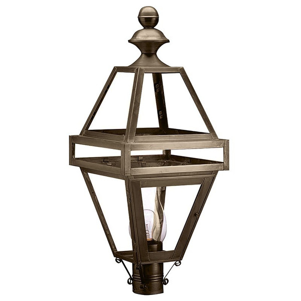 Northeast Lantern - 1223-DAB-CIM-CLR - One Light Post Mount - Boston - Dark Antique Brass