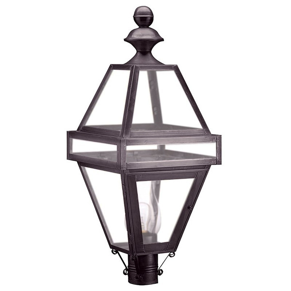 Northeast Lantern - 1223-DB-CIM-FST - One Light Post Mount - Boston - Dark Brass