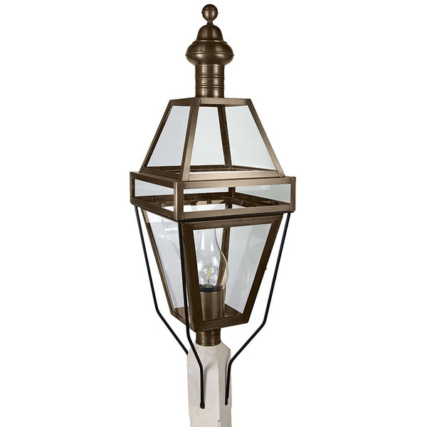Northeast Lantern - 1253-DAB-CIM-CLR - One Light Post Mount - Boston - Dark Antique Brass