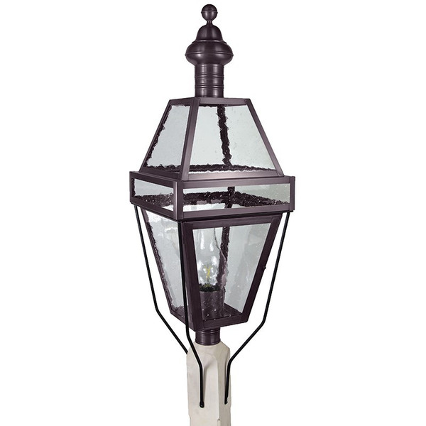 Northeast Lantern - 1253-DB-CIM-SMG - One Light Post Mount - Boston - Dark Brass