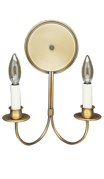 Northeast Lantern - 144-AB-LT2 - Two Light Wall Sconce - Sconce - Antique Brass