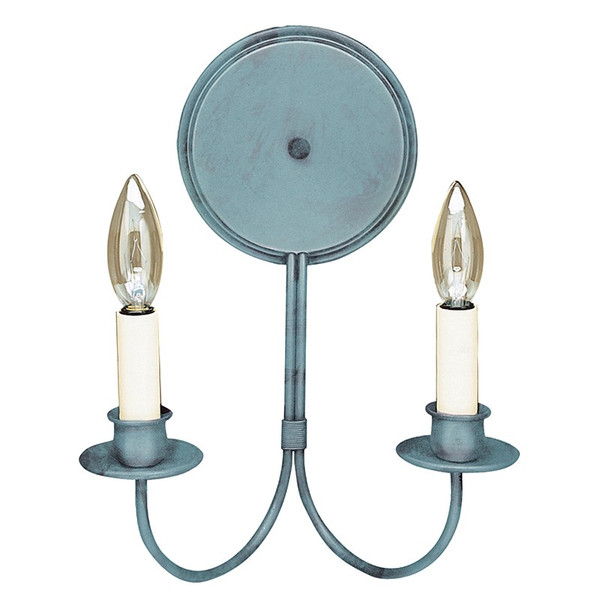 Northeast Lantern - 144-VG-LT2 - Two Light Wall Sconce - Sconce - Verdi Gris