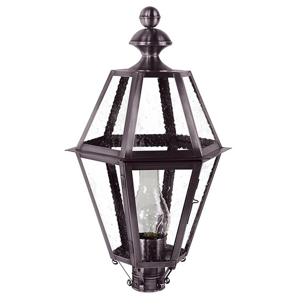 Northeast Lantern - 1623-DB-CIM-SMG - One Light Post Mount - Boston - Dark Brass