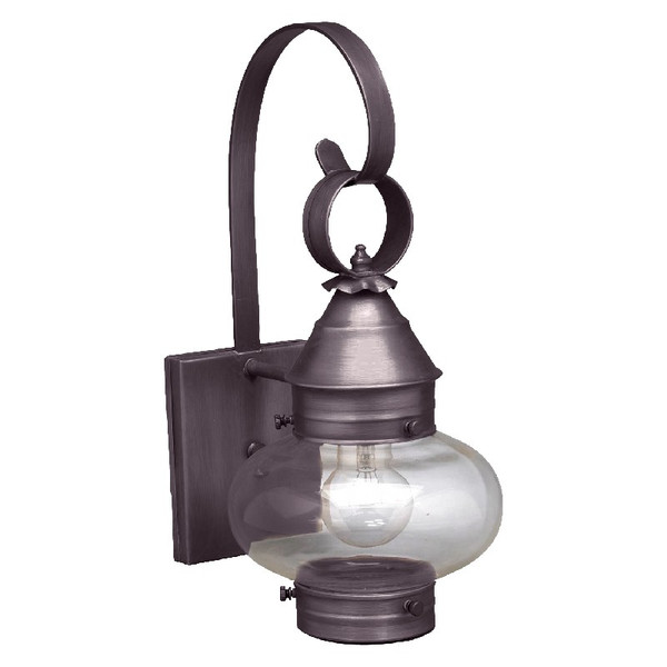 Northeast Lantern - 2021-DB-MED-CLR - One Light Wall Mount - Cageless - Dark Brass