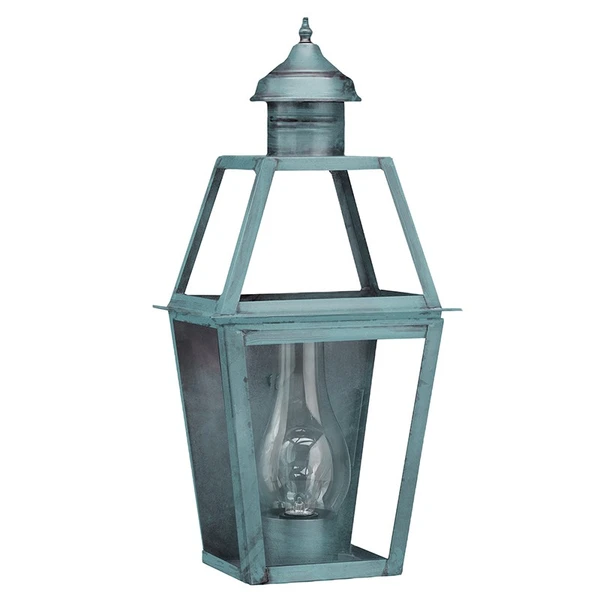 Northeast Lantern - 2241-VG-CIM-CLR - One Light Wall Mount - Uxbridge - Verdi Gris