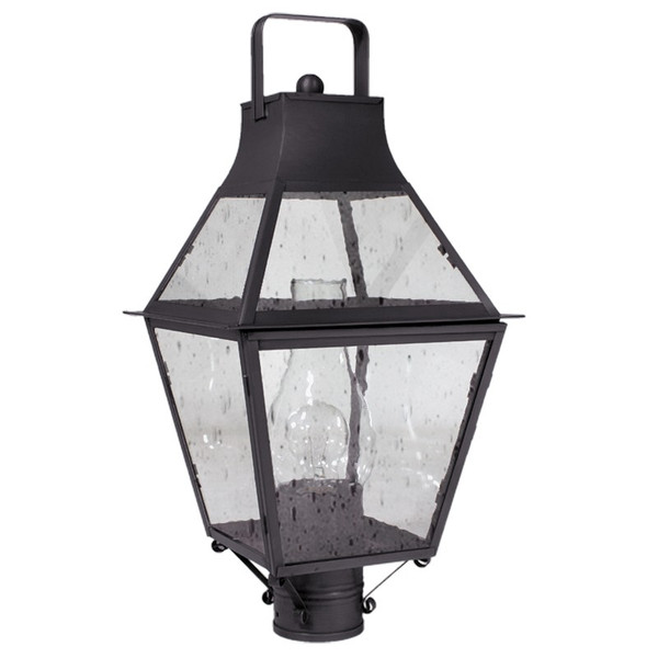 Northeast Lantern - 2243-DB-CIM-CSG - One Light Post Mount - Uxbridge - Dark Brass