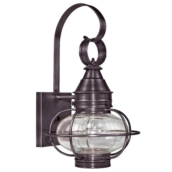 Northeast Lantern - 2521-DB-MED-CSG - One Light Wall Mount - Onion - Dark Brass