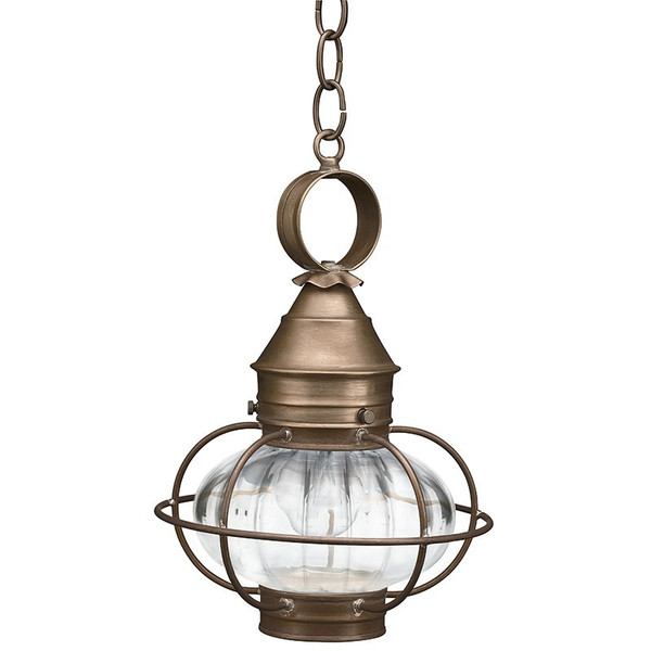 Northeast Lantern - 2522-DAB-MED-OPT - One Light Hanging Lantern - Onion - Dark Antique Brass