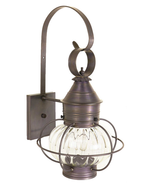 Northeast Lantern - 2531-DB-MED-OPT - One Light Wall Mount - Onion - Dark Brass