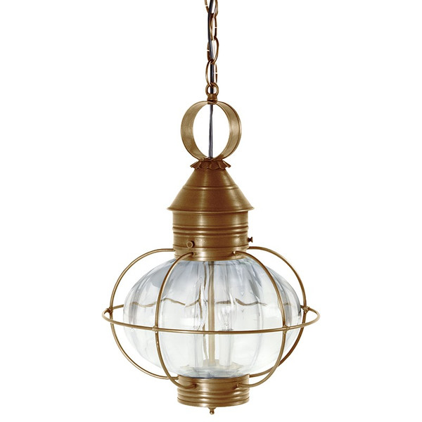 Northeast Lantern - 2542-AB-LT2-OPT - Two Light Hanging Lantern - Onion - Antique Brass