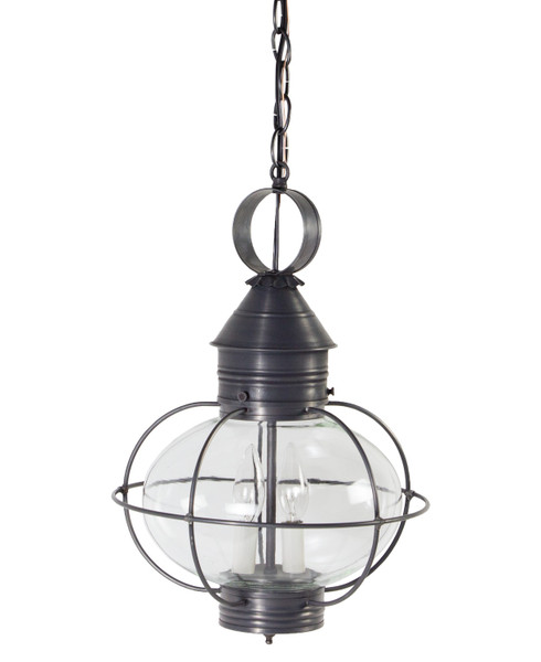 Northeast Lantern - 2542-DB-LT2-CLR - Two Light Hanging Lantern - Onion - Dark Brass