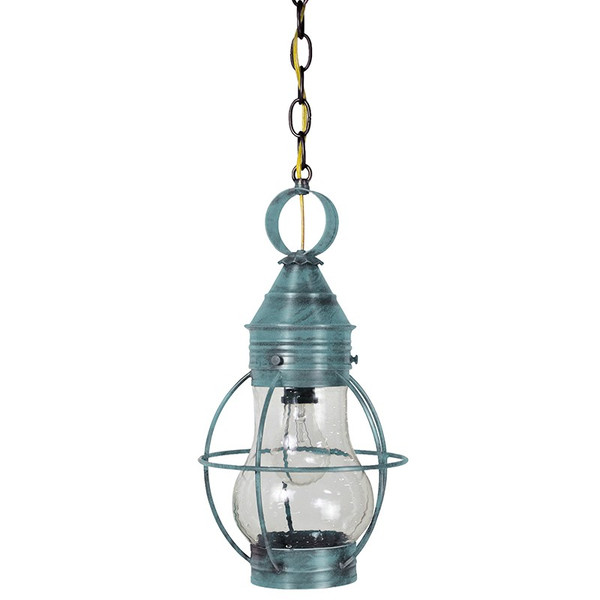Northeast Lantern - 2722-VG-MED-CSG - One Light Hanging Lantern - Bosc - Verdi Gris