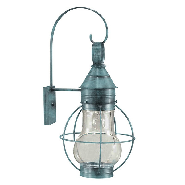 Northeast Lantern - 2731-VG-MED-CLR - One Light Wall Mount - Bosc - Verdi Gris
