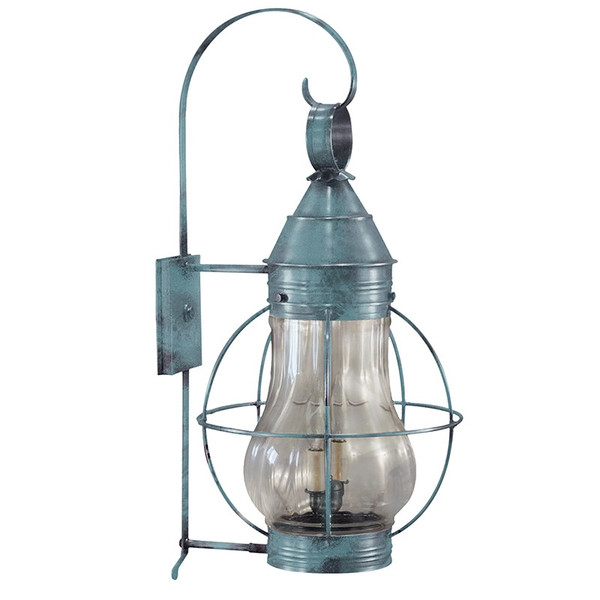 Northeast Lantern - 2741-VG-LT2-OPT - Two Light Wall Mount - Bosc - Verdi Gris