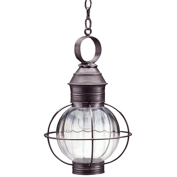 Northeast Lantern - 2832-DB-MED-OPT - One Light Hanging Lantern - Round - Dark Brass