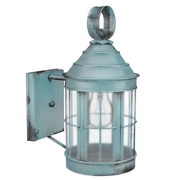 Northeast Lantern - 3317-VG-MED-FST - One Light Wall Sconce - Heal - Verdi Gris