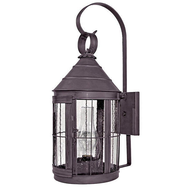 Northeast Lantern - 3337-DB-CIM-SMG - One Light Wall Mount - Heal - Dark Brass