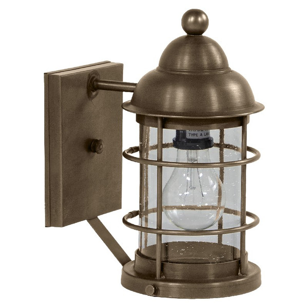 Northeast Lantern - 3511-DAB-MED-CSG - One Light Wall Mount - Nautical - Dark Antique Brass