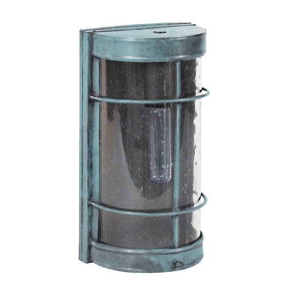 Northeast Lantern - 351-VG-MED-CSG - One Light Wall Sconce - Nautical - Verdi Gris