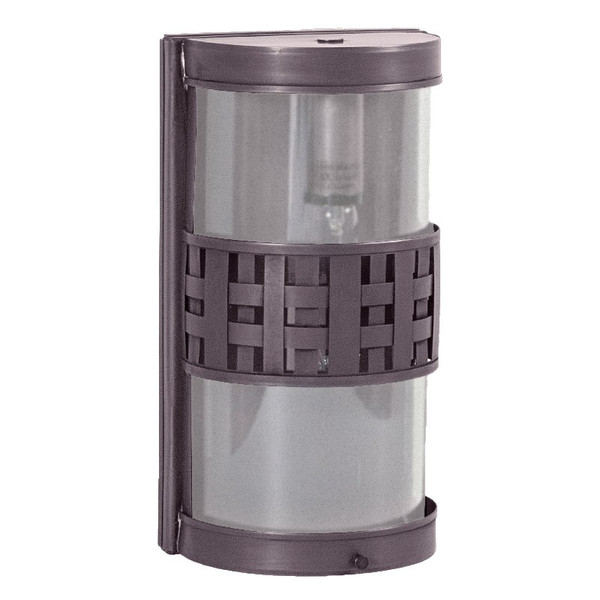 Northeast Lantern - 351W-DB-MED-FST - One Light Wall Lantern - Weave - Dark Brass